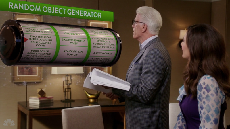 Screenshot: The Good Place